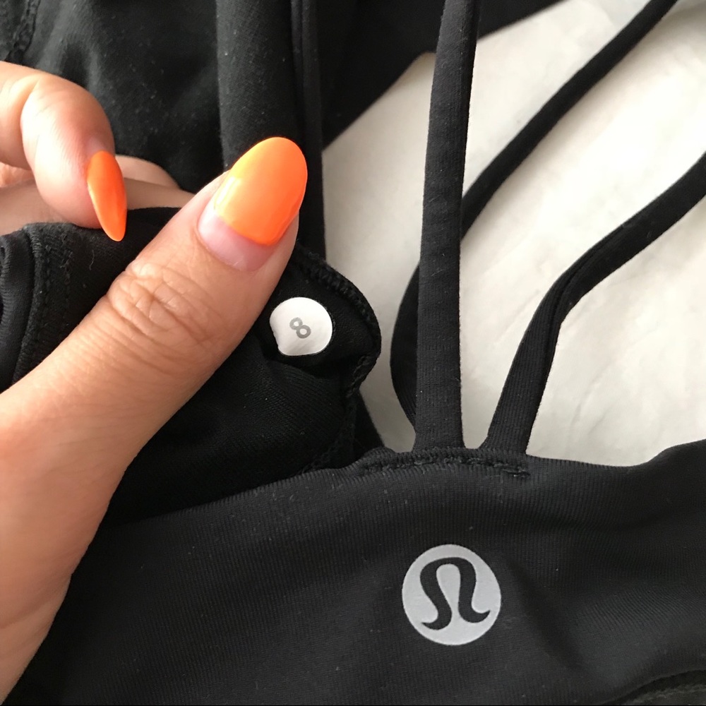 Lululemon strappy black sports bra - Picture 8 of 8